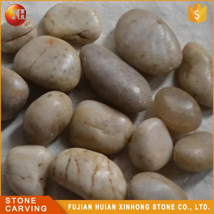 Натуральный речной черный полированный камень для мытья крупными партиями