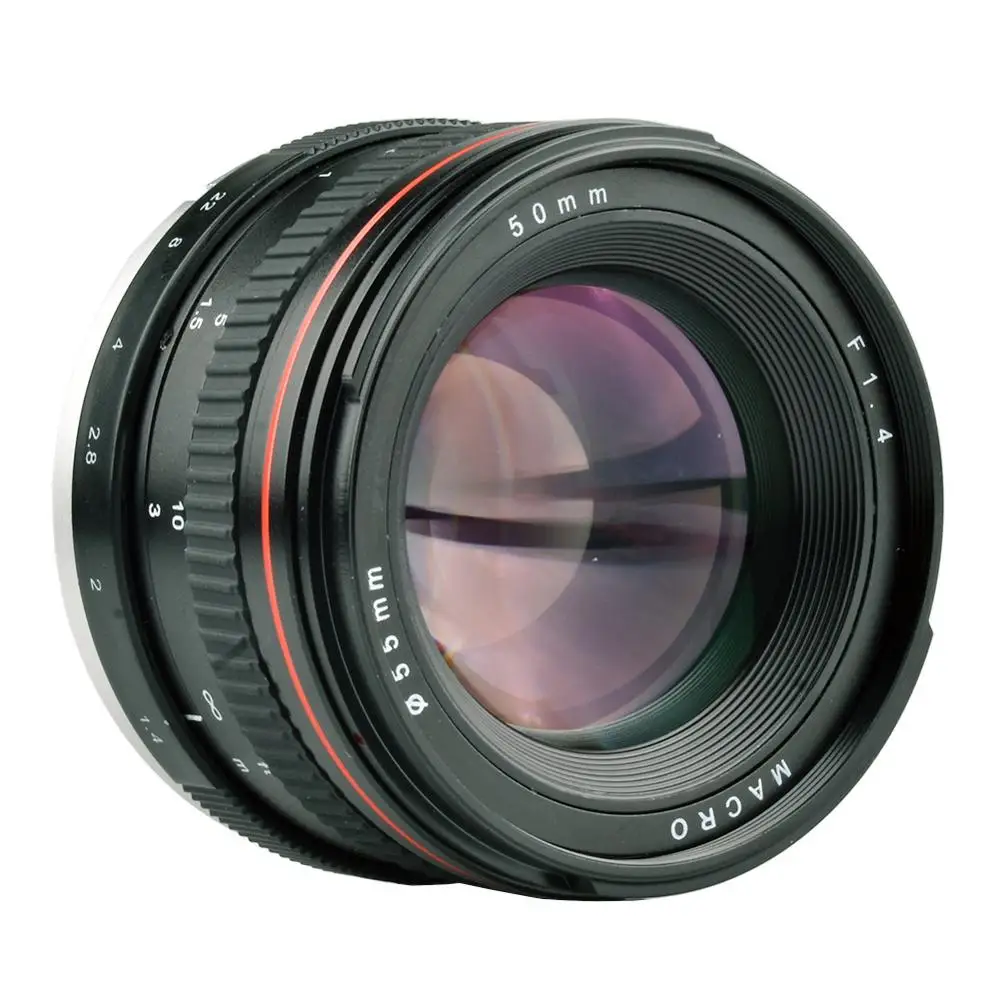 EF 50 мм телефонов с телефото объектив фиксированным фокусным расстоянием для Canon зеркальной однообъективной камеры