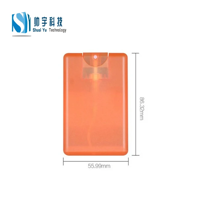
Hot Sale Best Quality Mist Sprayer Pump Pocket Card Shaped Sprayer 