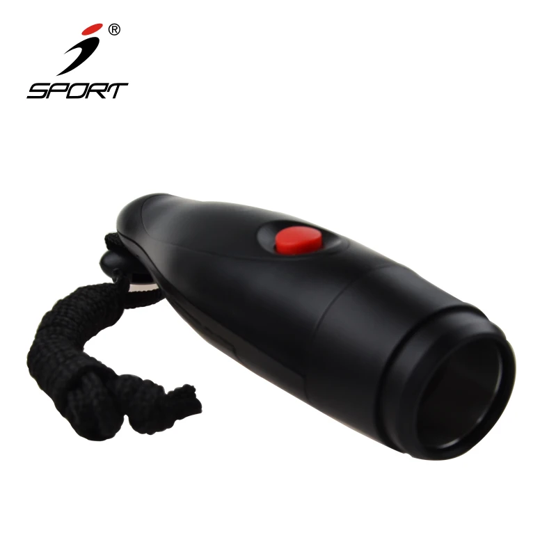 
Two Loud Sounds Electronic Police Electric Whistle with Lanyard 