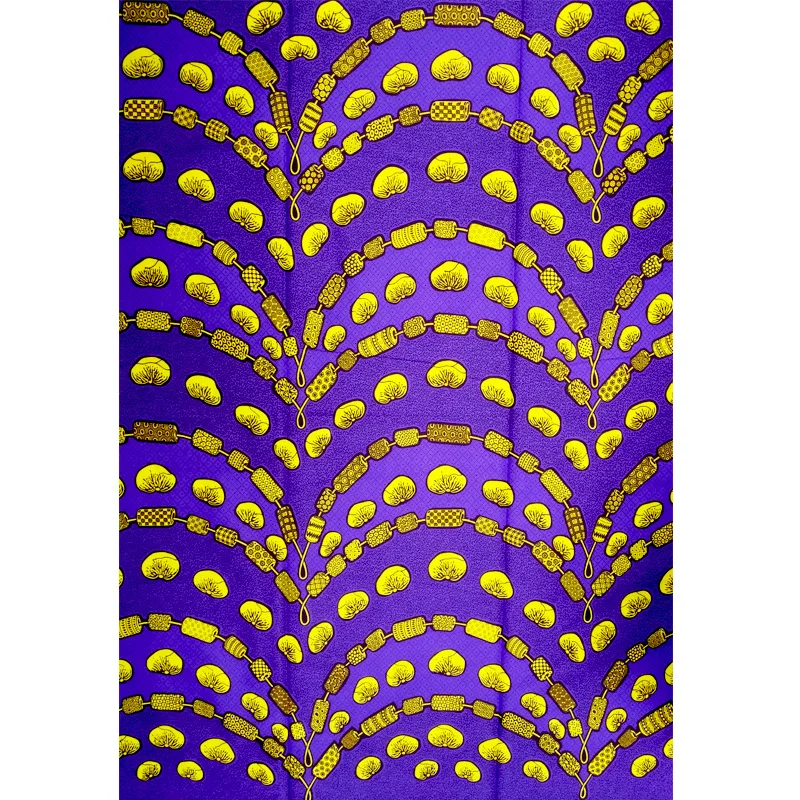 high quality lady 100% cotton african  ankara wax fabric