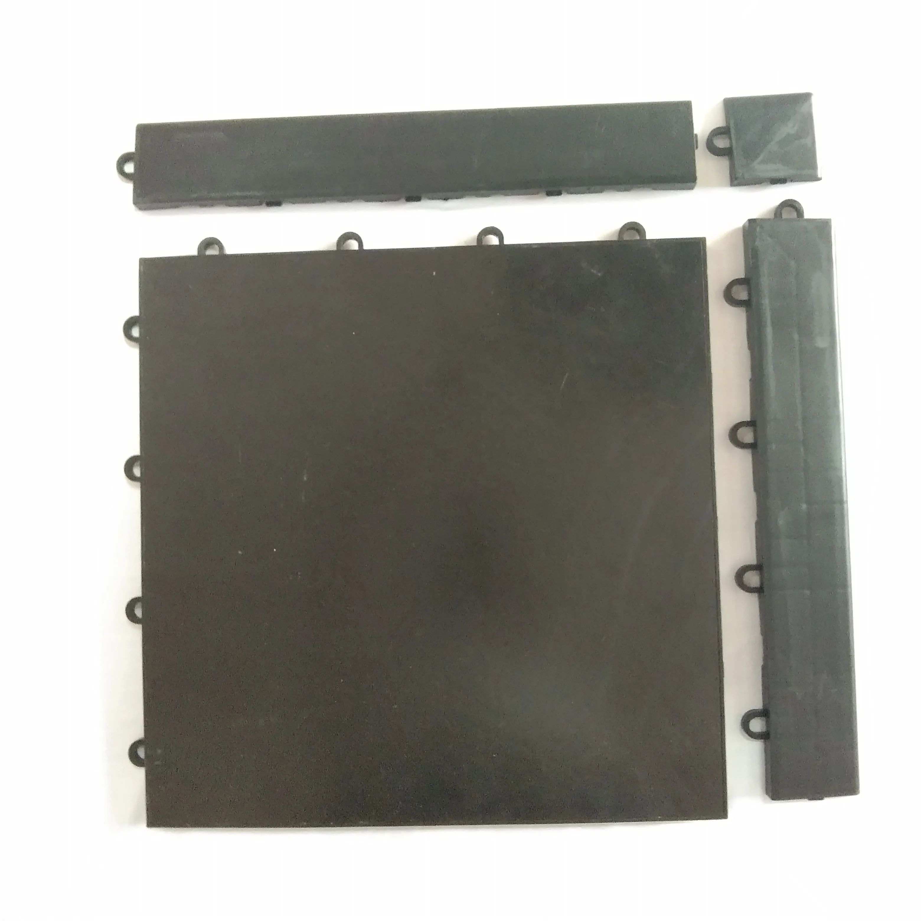 Противоскользящая Экологически чистая портативная черно-белая танцевальная плитка напольное покрытие из ПВХ черный акриловый танцпол