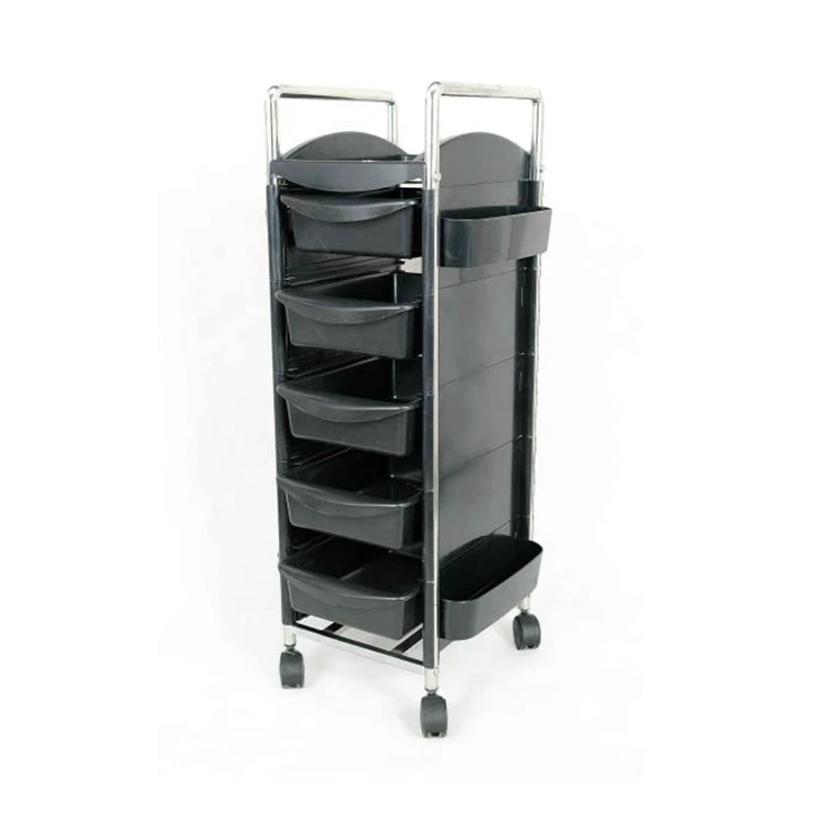 Factory price purple salon trolleys pink beauty trolley