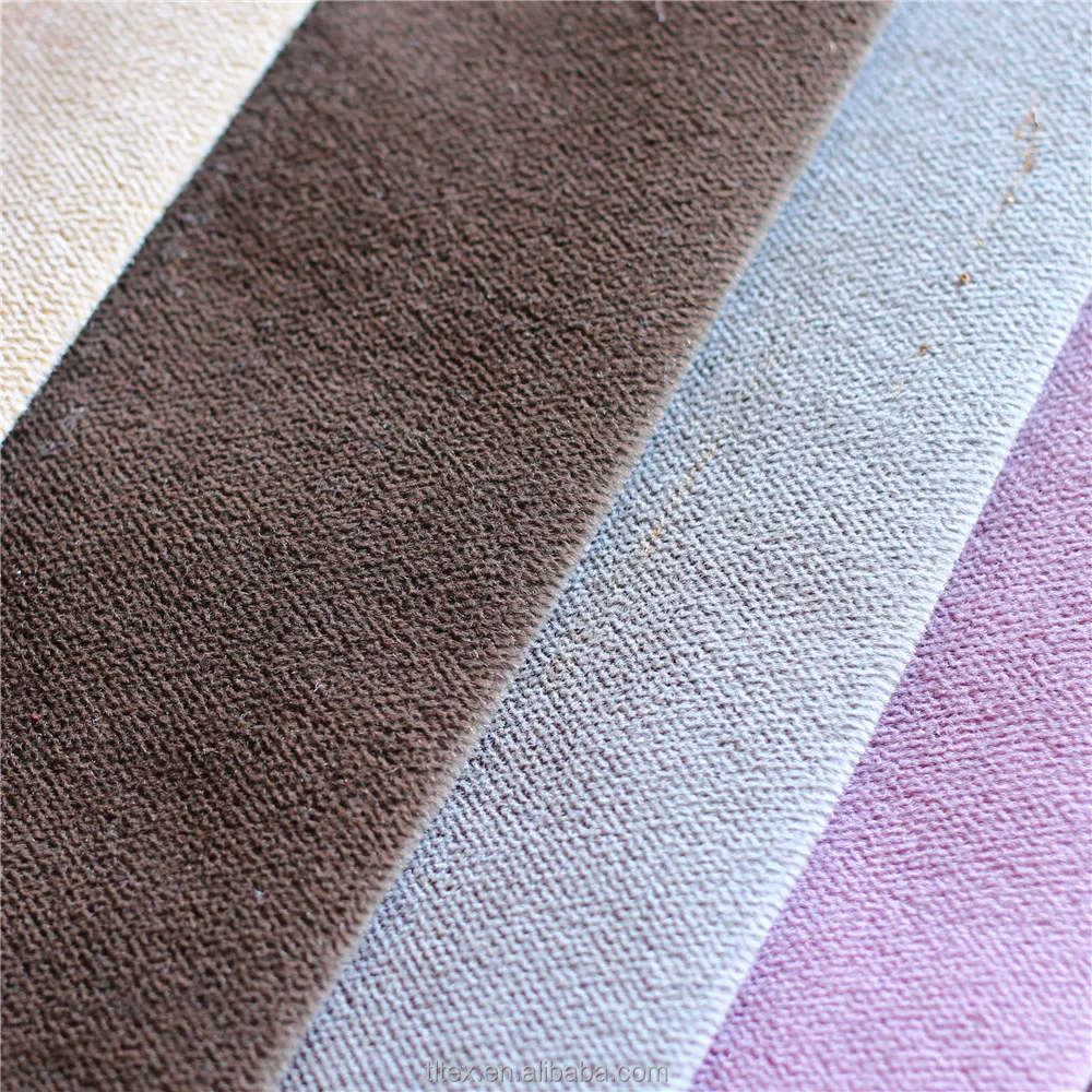 China Supplier 100% polyester fabric self adhesive velvet / non-woven fabric For Jewelry Box Interlining