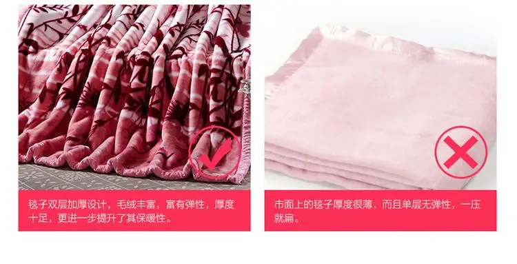 
100% polyester printed 100flannel fleece wrapping flannel blanket with customized 