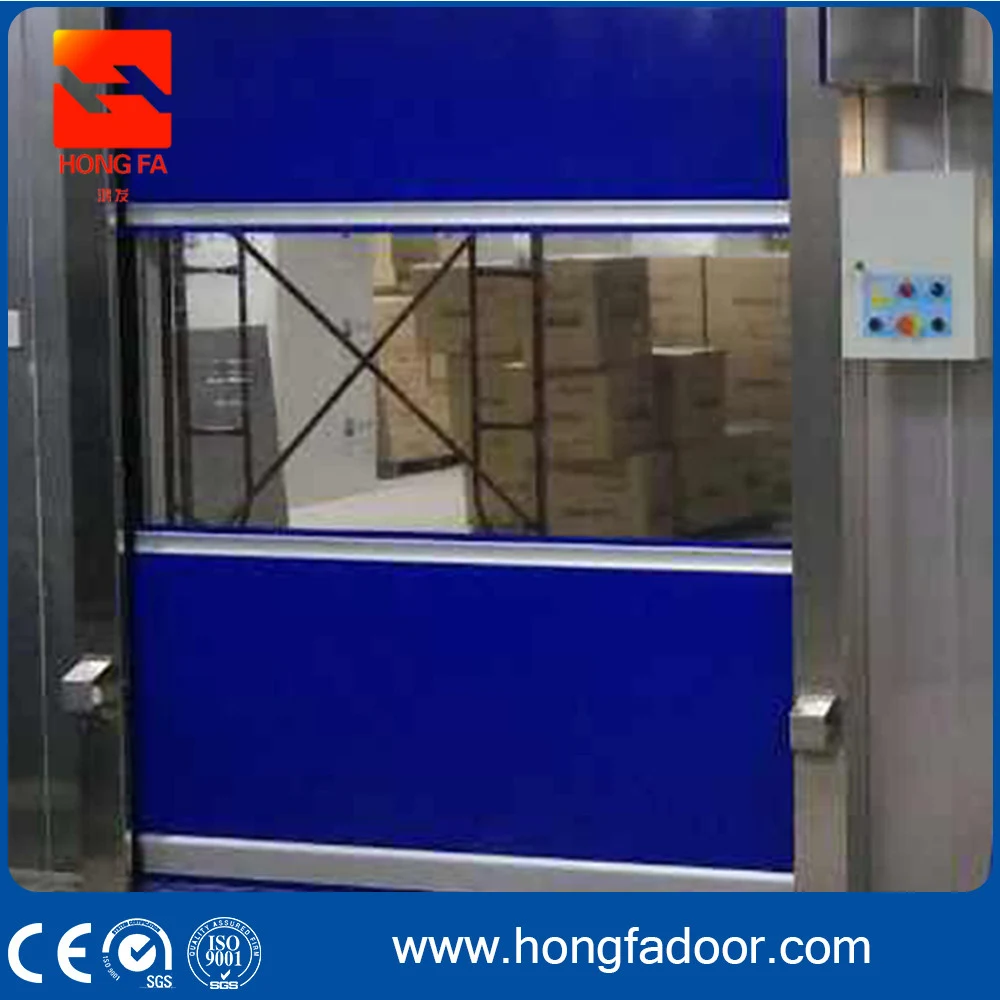 Automatic Pvc Rapid Interior Roller Shutter Door