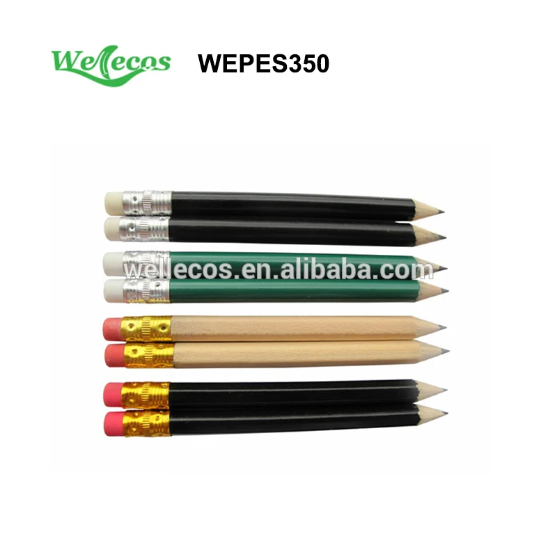 High Quality and Cheap Eco-friendly, could meet EU standard Color Wooden Pencil with Logo Customized