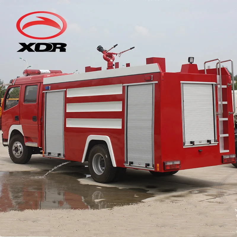  XDR 800 галлонов Dongfeng средняя вода 6 колес новая пожарная машина на