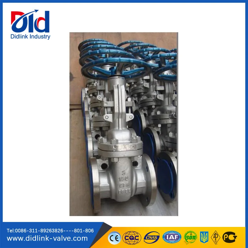 Gate Steel WCB din PN16 DN250 Water Sluice Manual Operated Gate Valve With Prices