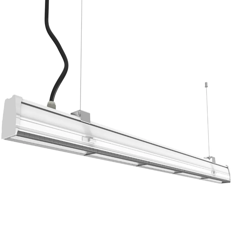 Hot sell trunking system fixture 3 wire seamless joint aluminum housing linkable linear led light