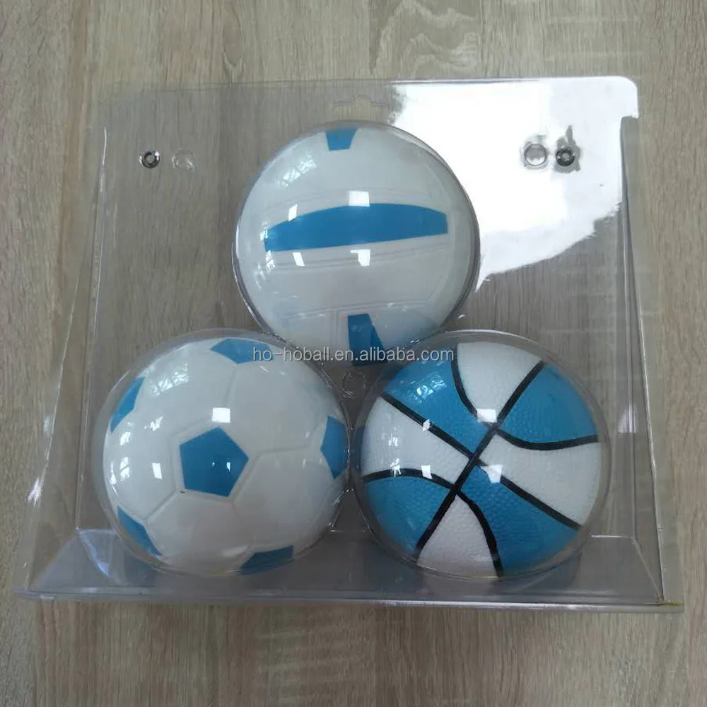 
Mini ball set pack of 3-include 5nch PVC volleyball,basketball and soccer ball 