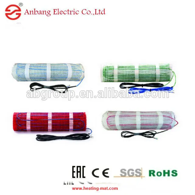 CE listed Floor Heating System Electric Floor Heating Mat Under Carpet