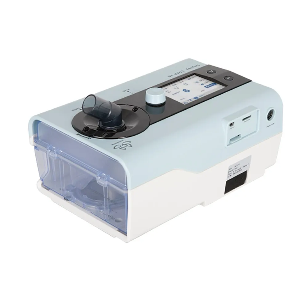 
CE Approved German Blower High Quality Mini CPAP with Heated Humidifier and CPAP Nasal Mask 