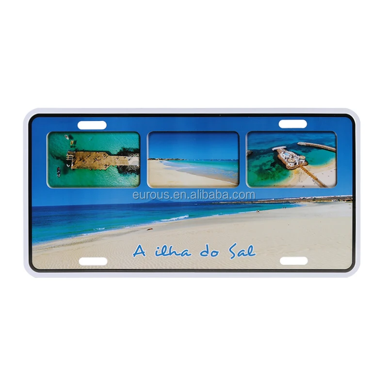 Factory Price Aluminum Mini Bike Number License Plate Design