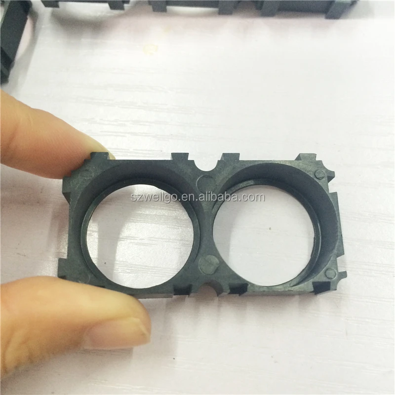cylindrical 26650 Battery ABS Connector 2P 3P Li-ion battery Holder DIY Storage lithium battery pack Bracket