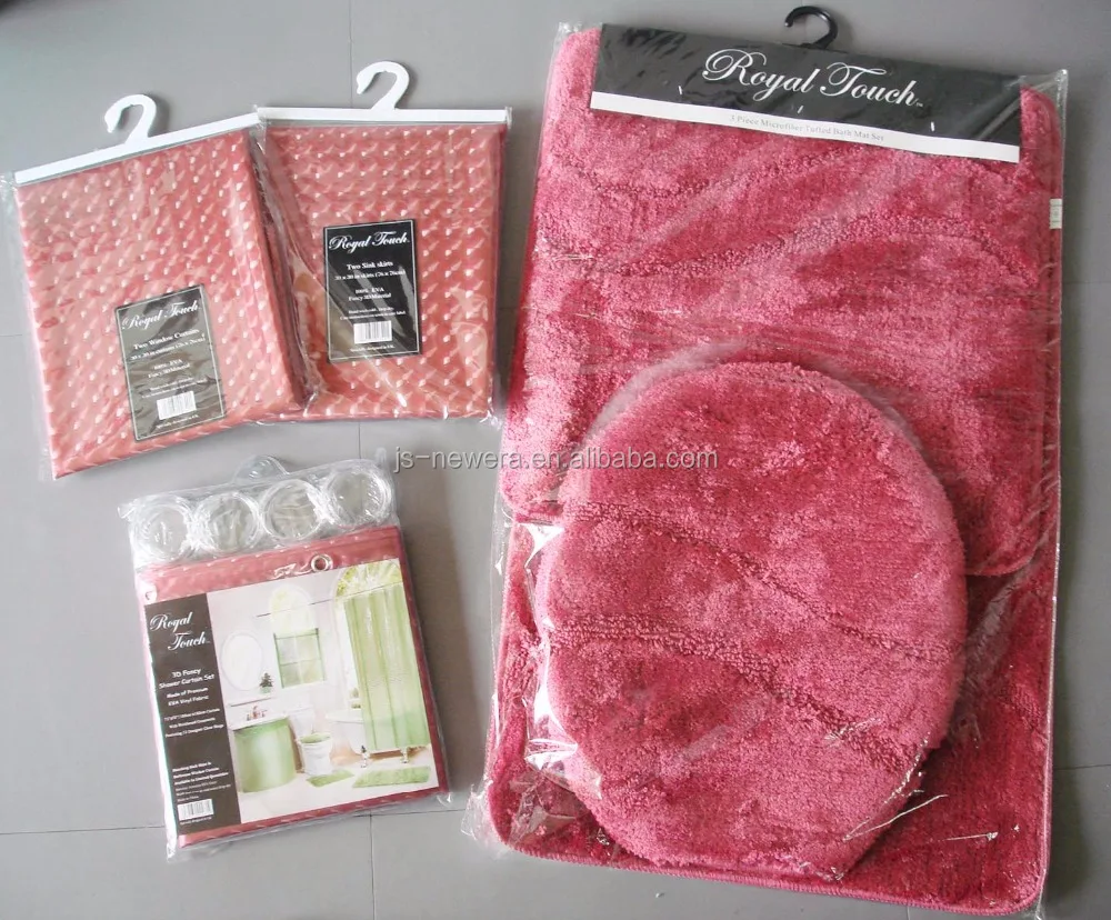 20 шт. набор для ванной комнаты: 3d-занавеска душа оконная занавеска юбка раковины Экологически чистая Водонепроницаемая Антибактериальная