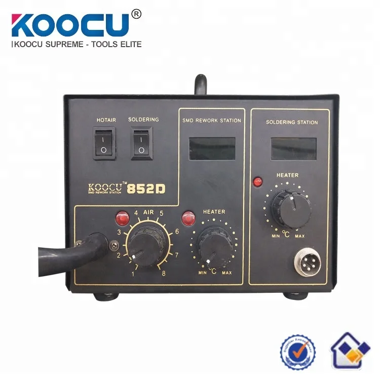 [KOOCU] Elite 852D 2 in 1 SMD Soldering Rework Station
