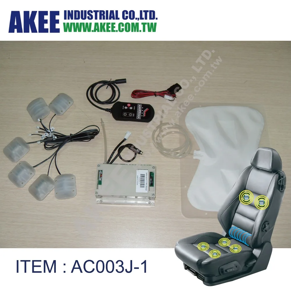 Car Luxury Seat Vibration Lumbar Support Accessories Air With Pressure Massage Car Seat Parts for Auto spare parts delears