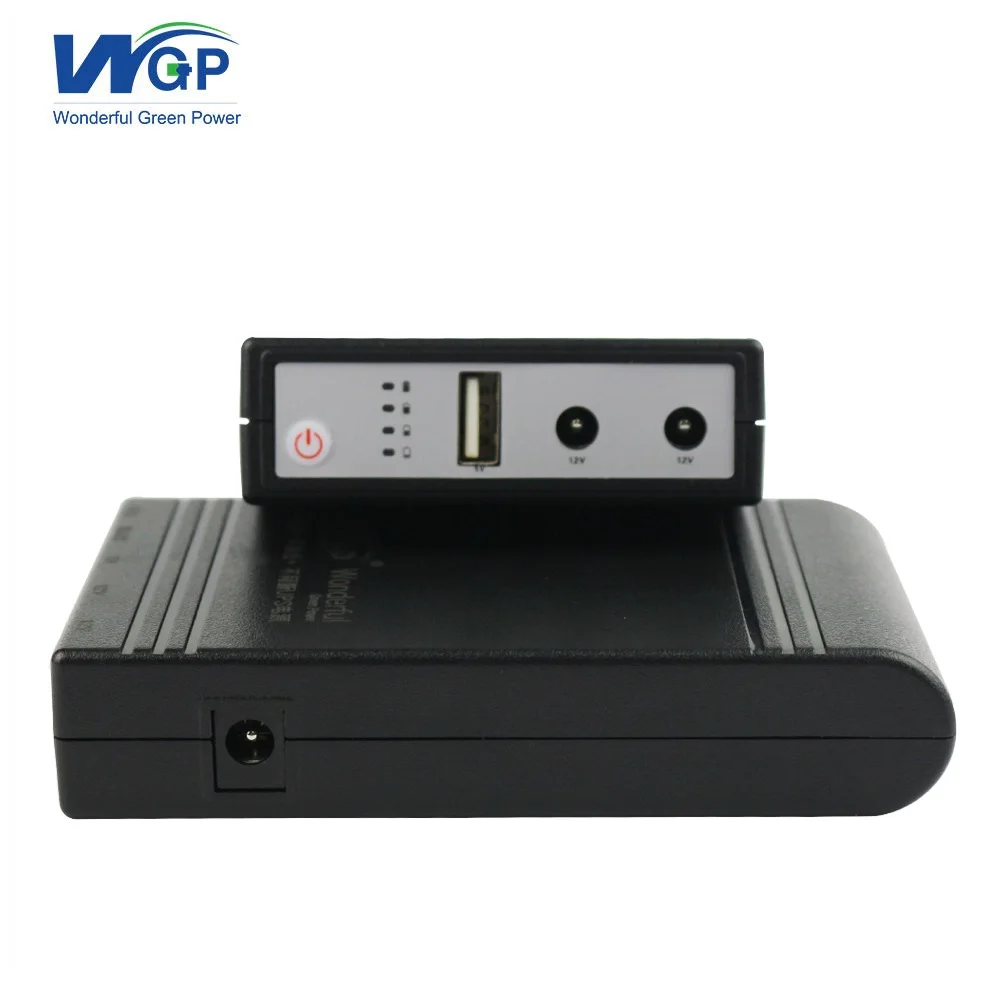
2020 portable mini ups power bank 5V 12V 1A backup battery 4400mAh ups powerbank for mobile and router  (60825156664)