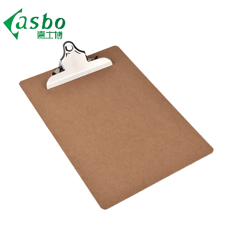 Best promotion office school wooden A4 hardboard clipboard