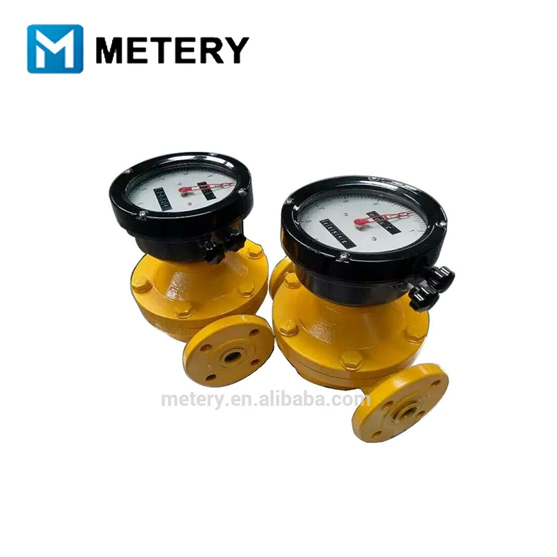 METERY TECH. Digital diesel oval gear flowmeter