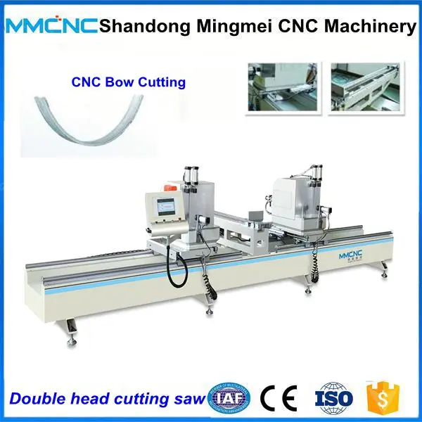 Double Head 45 degree 90 degree aluminum profiles miter saw angle cutting machine