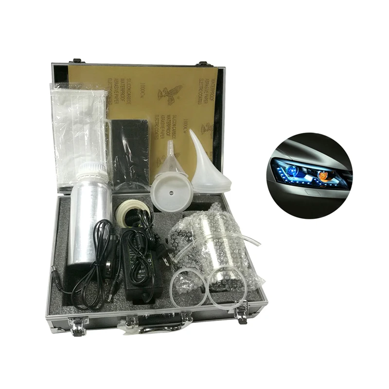 Allplace профессиональный Перманентный рестастор/очиститель фар/набор инструментов для ремонта линз