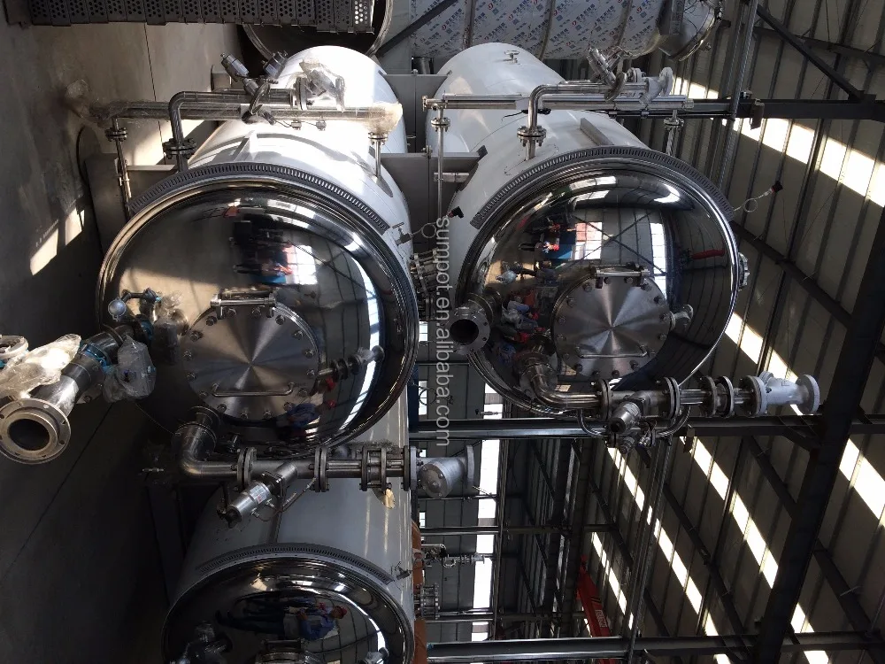 Static Hot Water Immersion Retort Machine Semi-automatic for Pouch Sweet Corn Pouch Food Steam Boiler