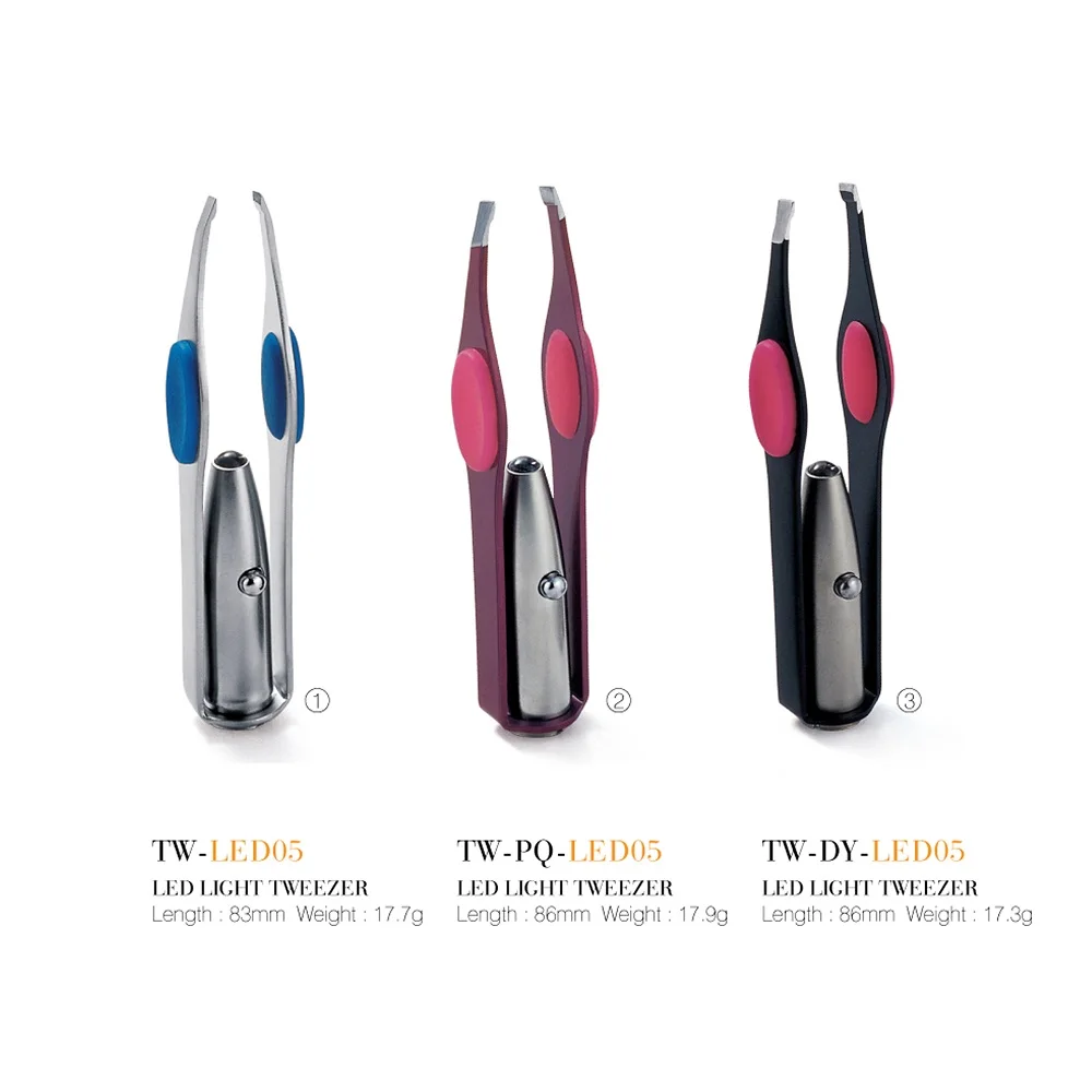 
LED lighted tweezers Top quality factory price lighted tweezers 