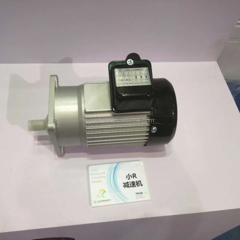TECO Small R Series Geared Motor From 100 W to 3700 W