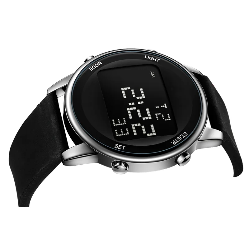 Digital Display Multimeter Watch tools Alloy Wrist Large Display Lcd Watch