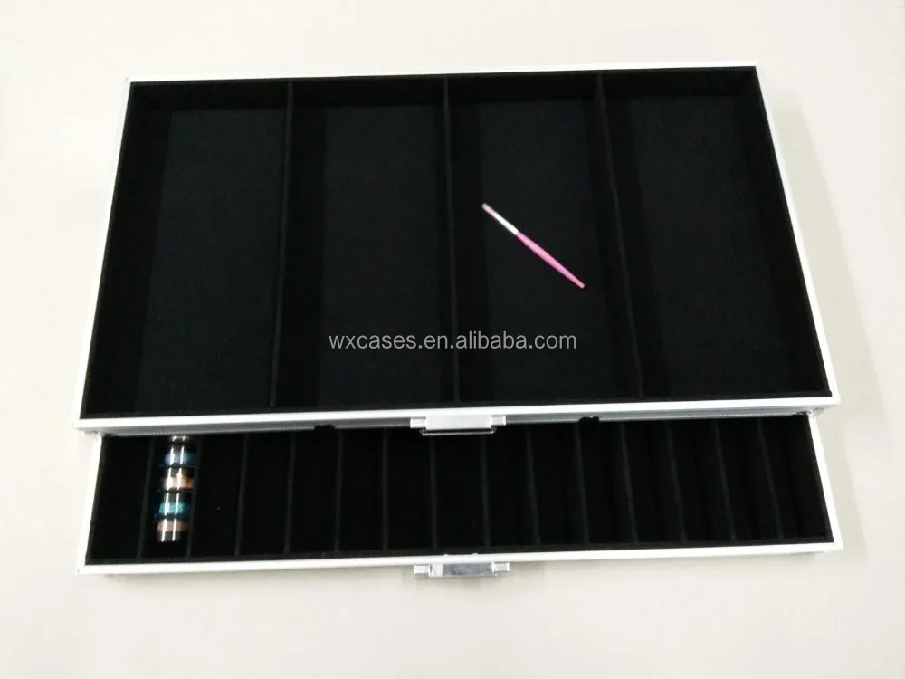 professional rolling makeup case with drawer,trolley jewelry box,cosmetic case with 5 drawers inside