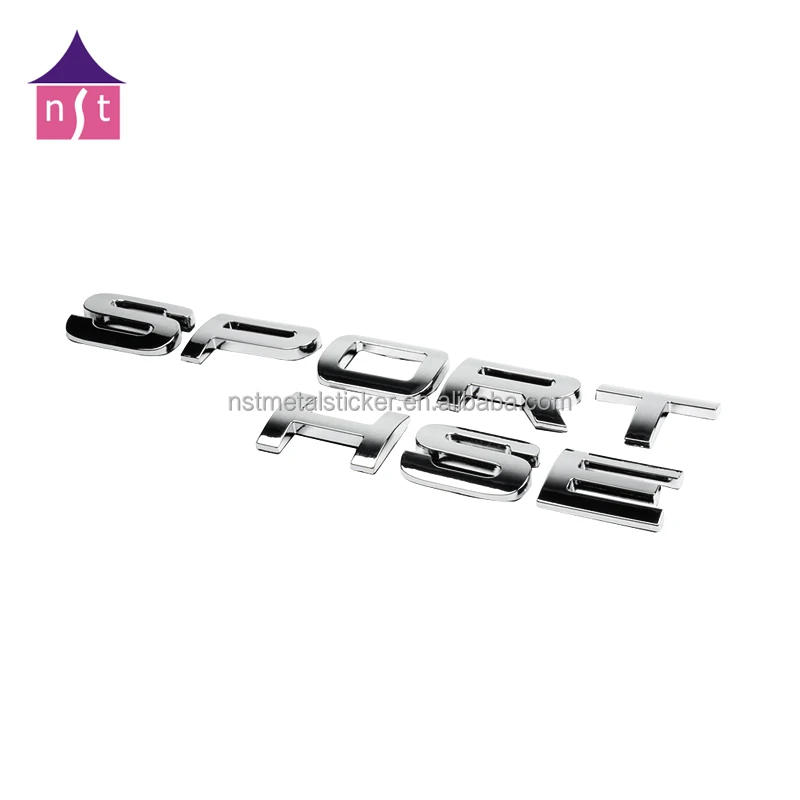 Glossy ABS Logo Plastic Nameplate