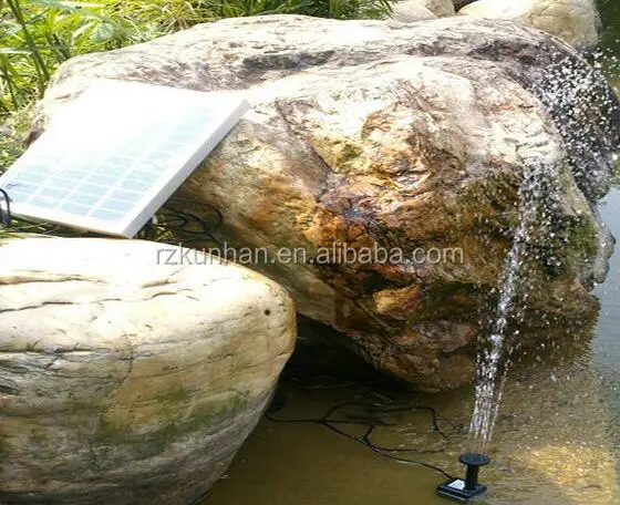 DC12V floating Garden solar submersible Fountain pump solar powered water pump