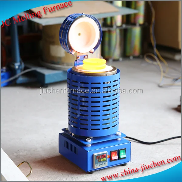 220V 4kg Capacity Electric Furnace for Melting Gold Silver Metals