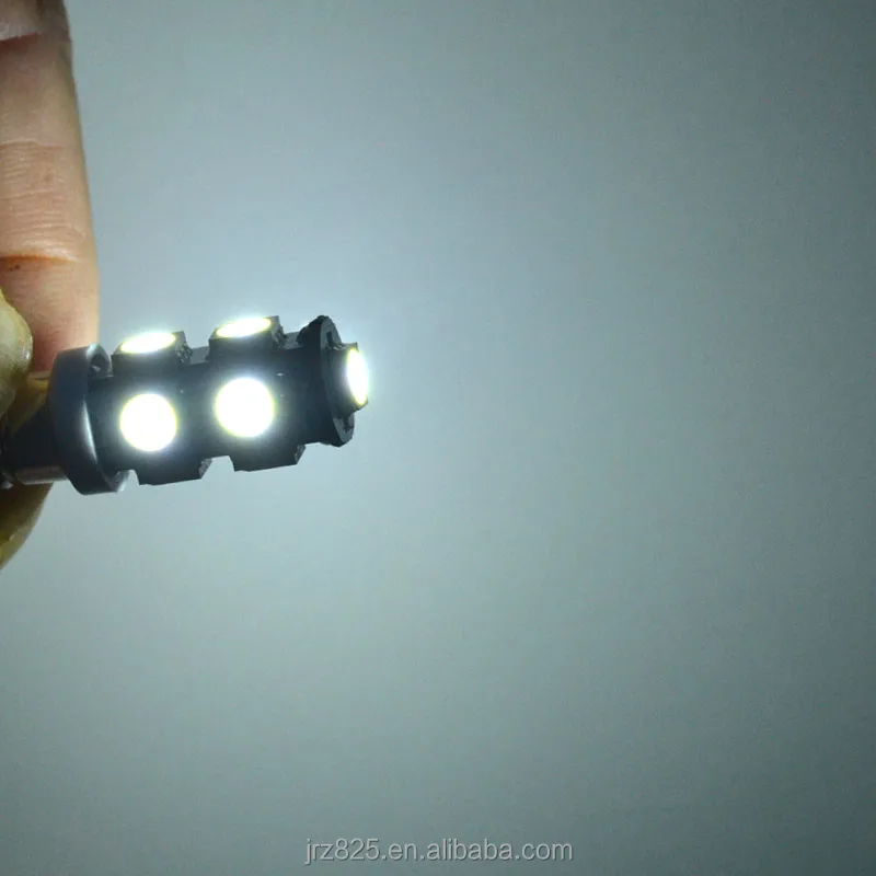 Super bright E10 9SMD 9 SMD 5050 3 Chips LED Screw Bulb Light Lamp Car Vehicle MOTOR 1447 style Screw DIY Lighting DC 12V