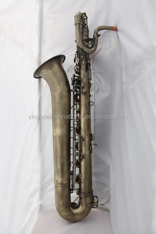 antique baritone saxophone