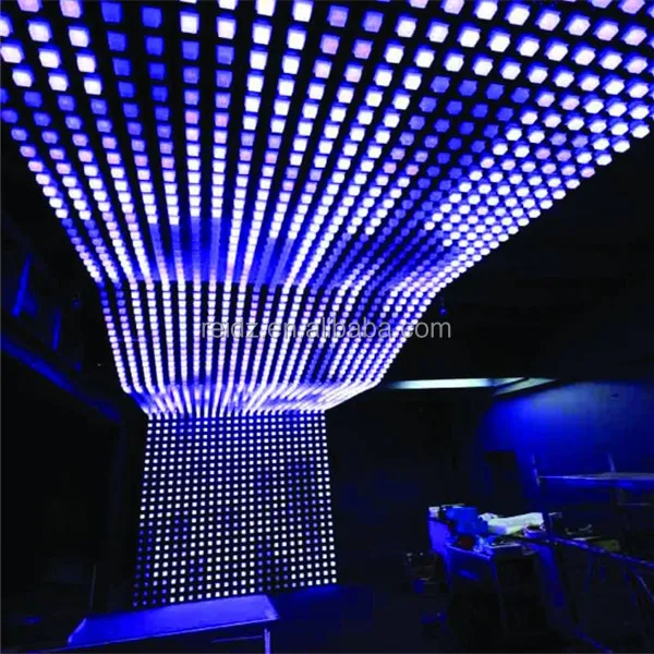 dmx artnet controller 3d music pixel panel light dj for disco club ceiling decor