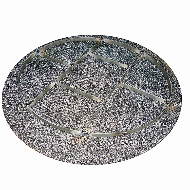 
knitted wire mesh demister mist eliminator for cooling tower 