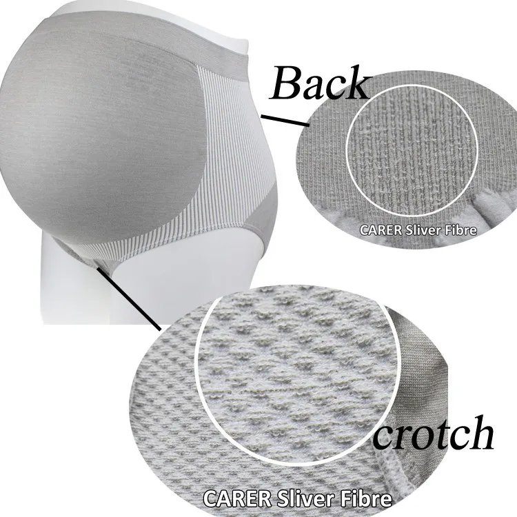 Новая модель трусиков для беременных серебристого волокна SPARK, Нижнее Белье для беременных, антибактериальная защита от радиации