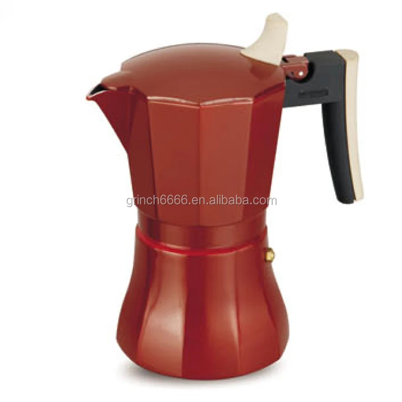 Aluminium moka express 3 cup espresso coffee maker Moca pot