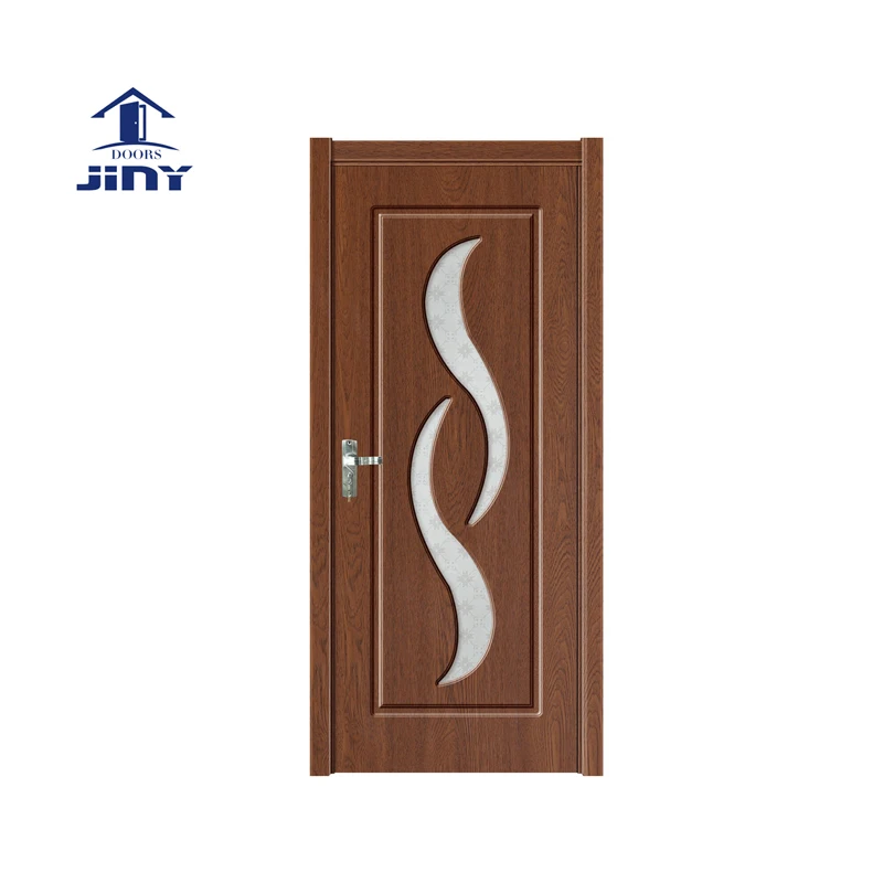 
Romania market popular mdf interior door laminated with PVC foil 