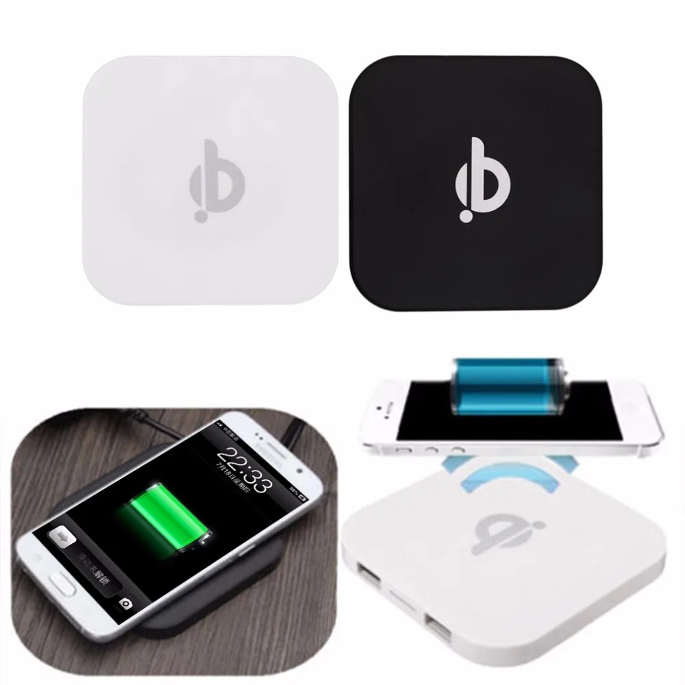 Универсальный Quick Charge Беспроводное зарядное устройство для Samsung S6 S7 S8