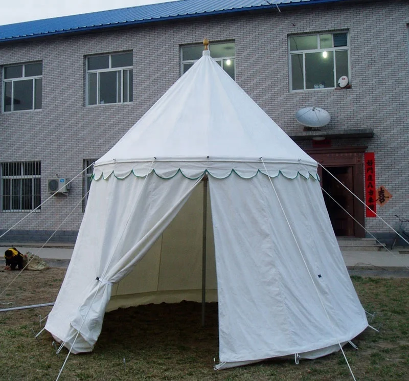 Hot sale cotton canvas medieval circus yurt tent