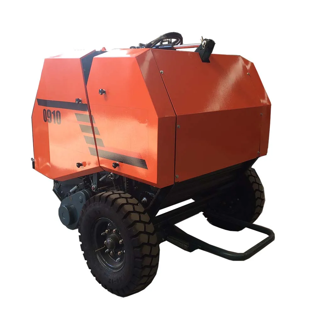 0910 medium tractor rice straw baler