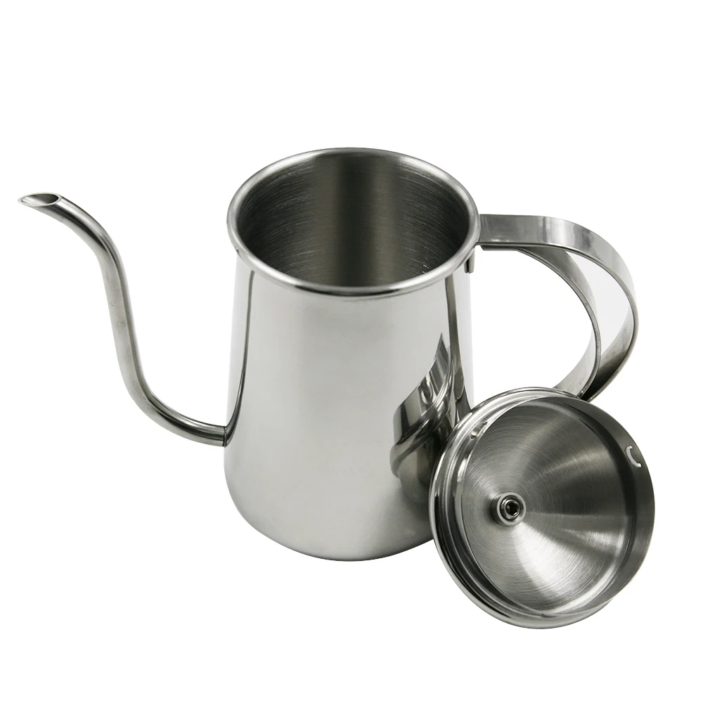 Manufacturer Stainless Steel Gooseneck Kettle Long Narrow Spout Coffee Pot