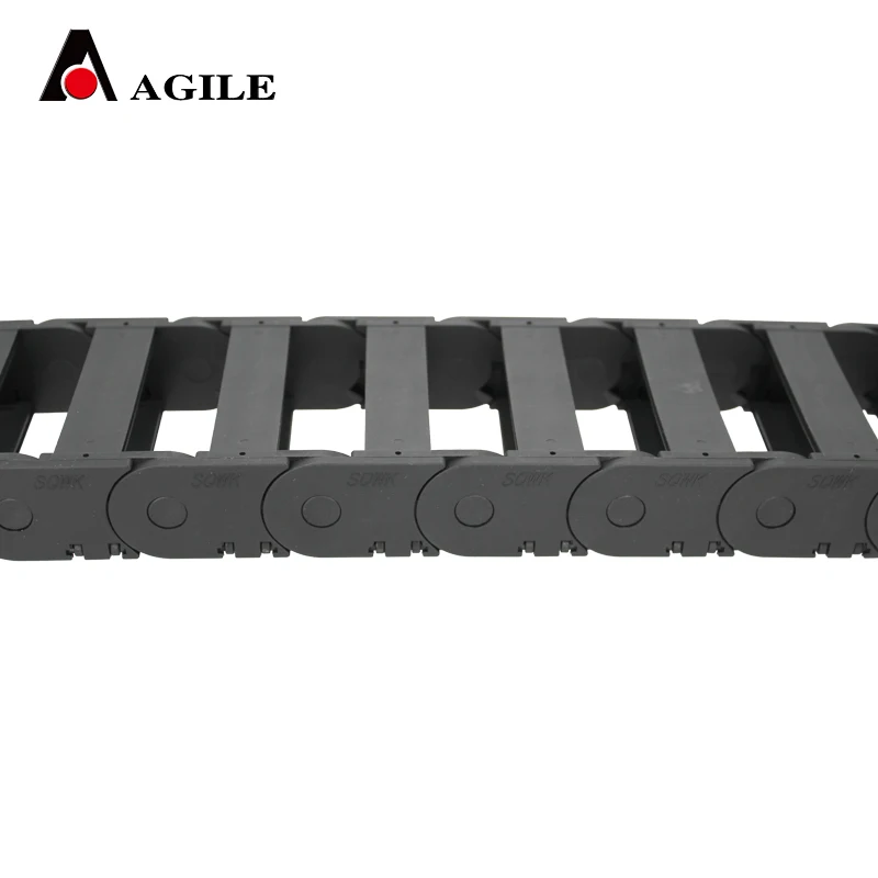 
25*77 SK bridge type inside opening high strength cable chain for laser machine 