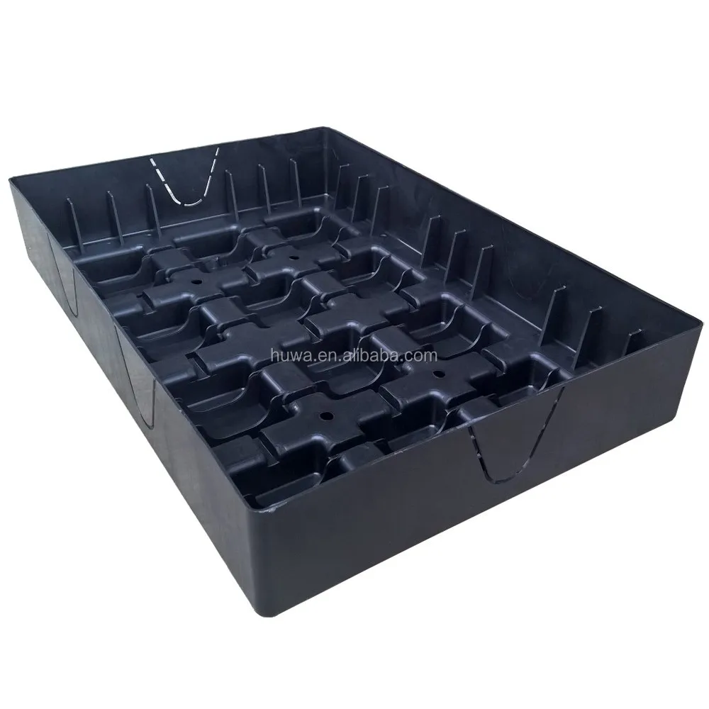 green garden indoor outdoor plastic moving module box square Planter Tray