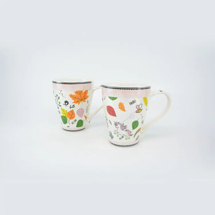 
Fairy tale coffee cup cute thermal conductivity good ceramic mug with handle coffee cup mug 