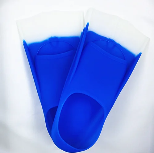 Hot - selling colorful pure silica gel comfortable soft and durable diving frog shoe swimming fins a variety of sizes